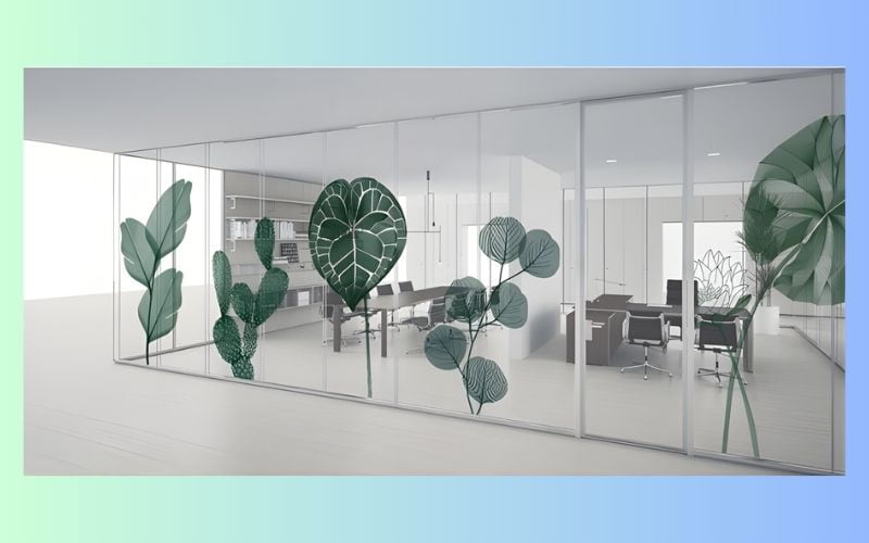 Decal kính dễ dàng tháo gỡ - thay mới chỉ trong vài phút